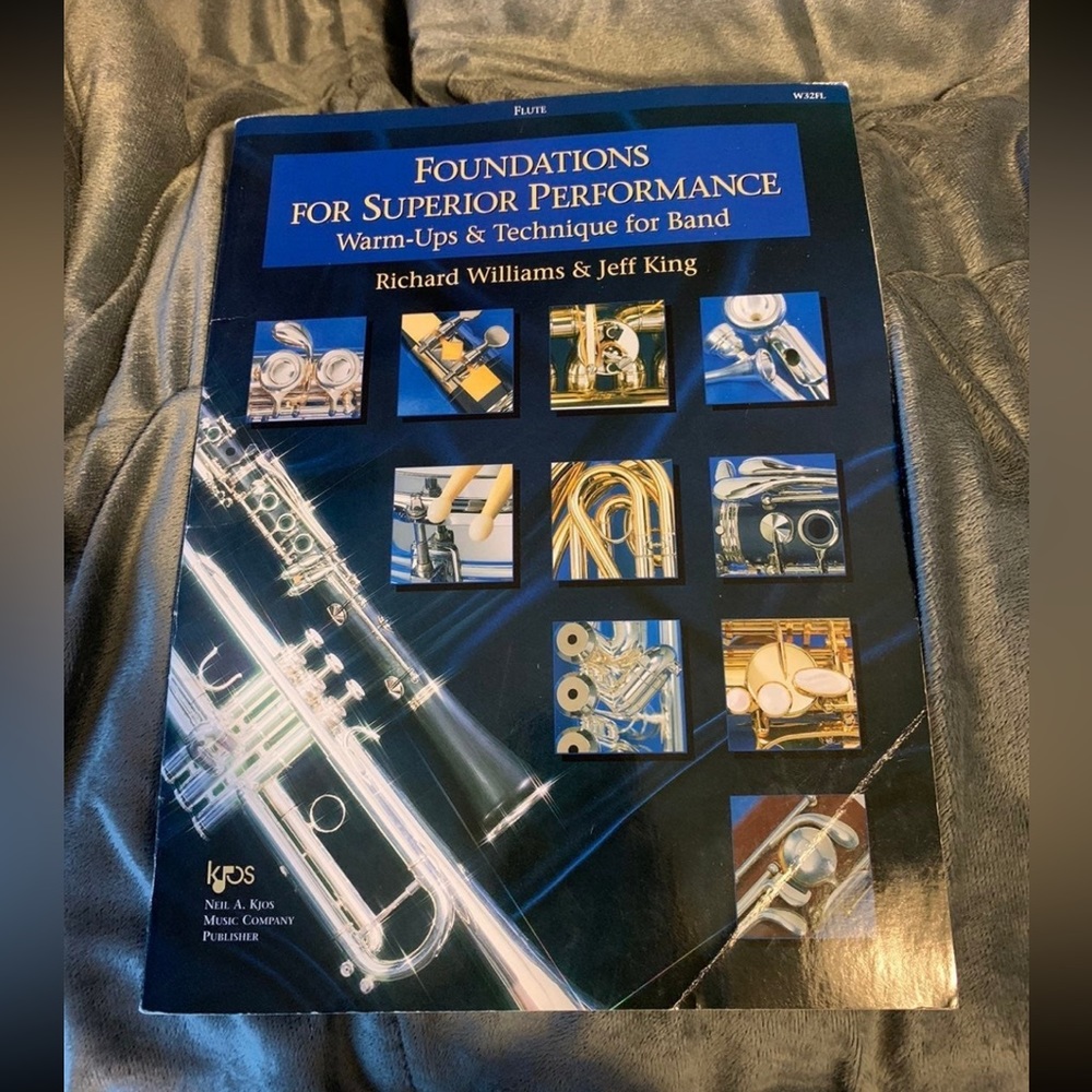 Foundations For Superior Performance Warm up & Technique Book for Flute